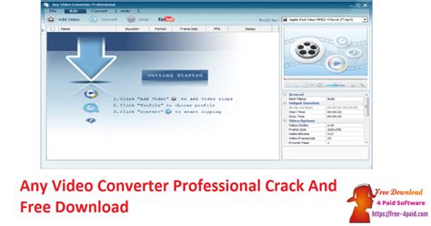 Any Video Converter Pro 7.3.2 Crack & License Key Full Free Download